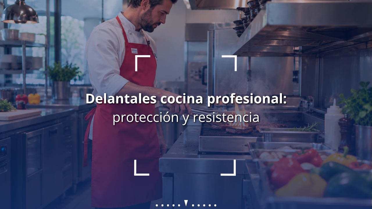 Delantales cocina profesional: protección y resistencia