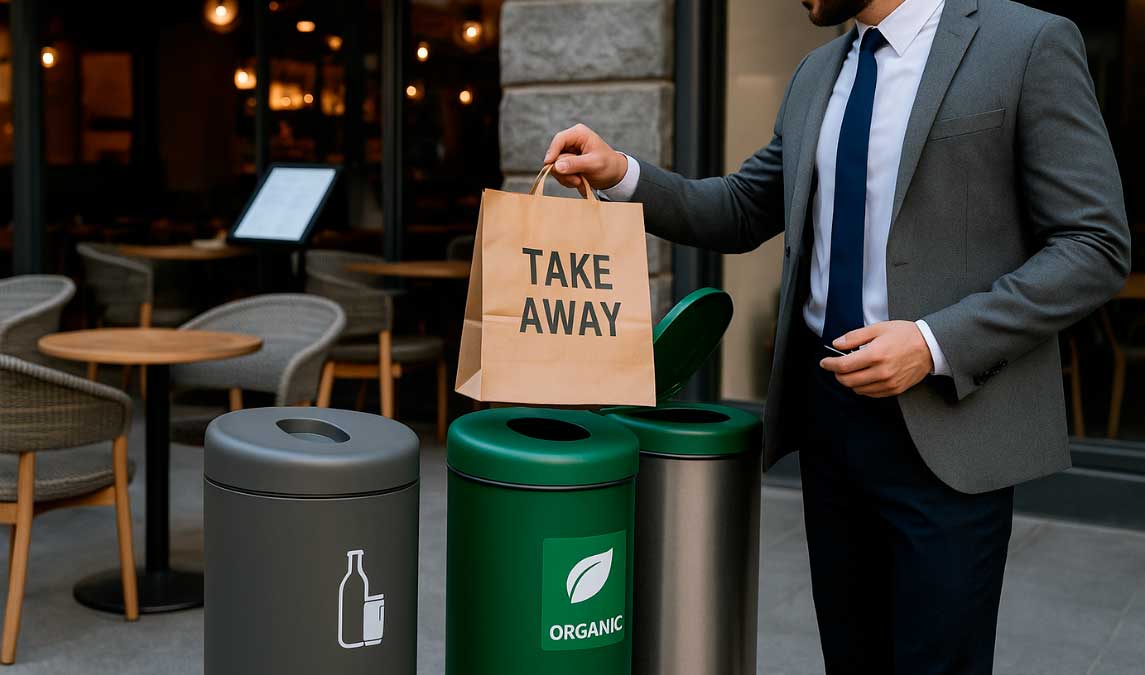 ¿Cómo afecta la ley de desperdicio alimentario a restaurantes y negocios hosteleros?