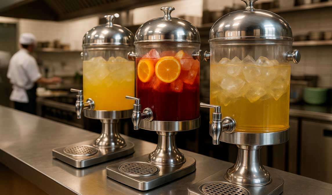 Ventajas de usar un dispensador de líquidos en cocinas profesionales