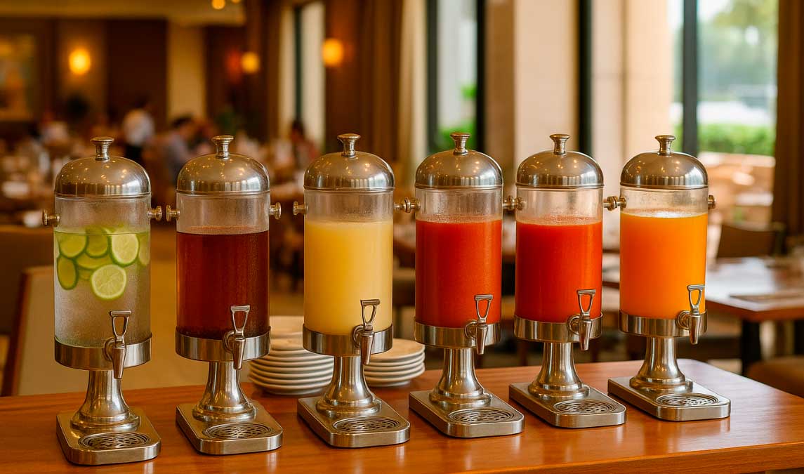 Tendencias de bebidas para este verano: sácales partido con un dispensador de líquidos