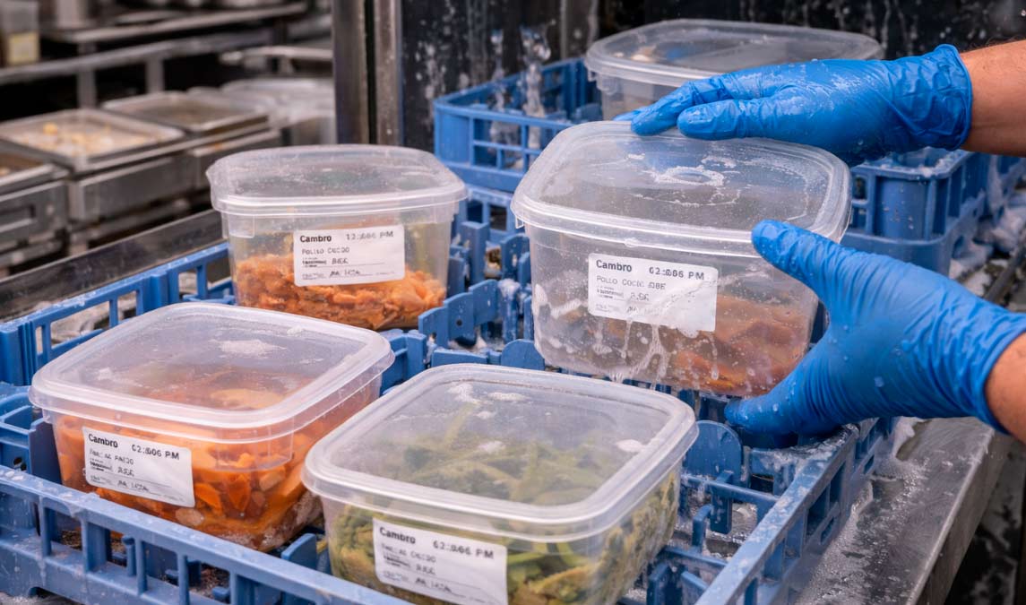 Ventajas de utilizar etiqueta disoluble en entornos de lavado intensivo