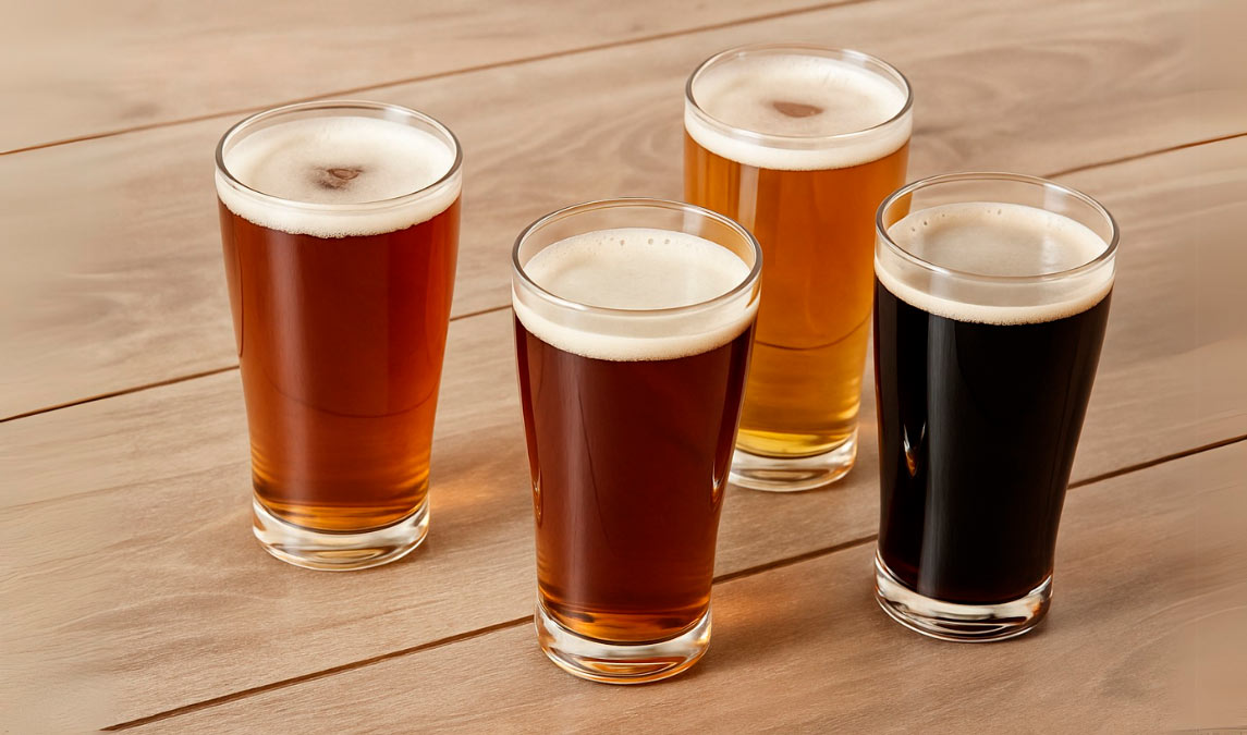 Tipos de jarras de cerveza: materiales, formatos y capacidades