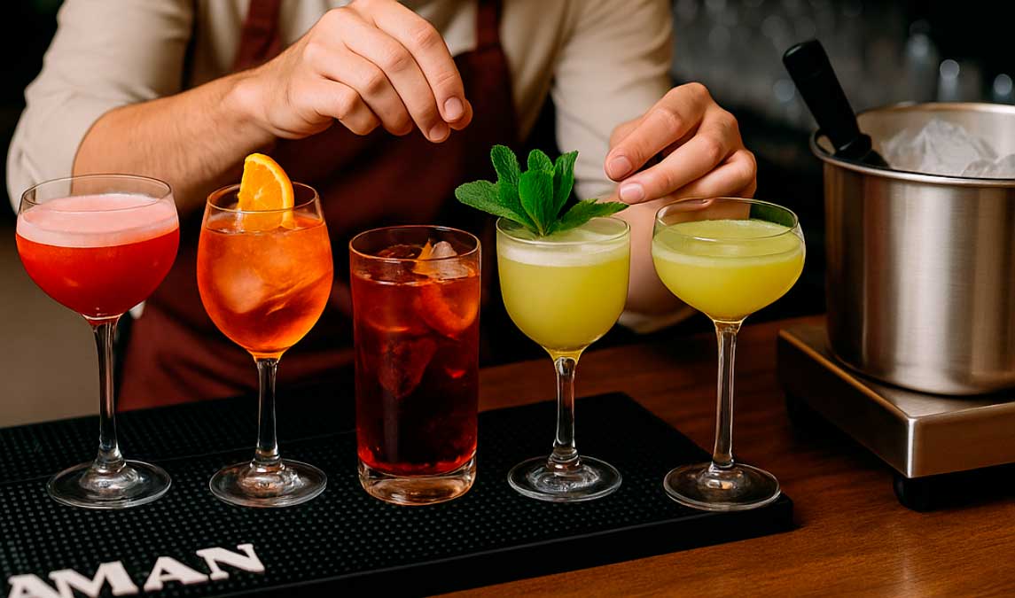 Tendencias en los mejores cócteles para hostelería y eventos