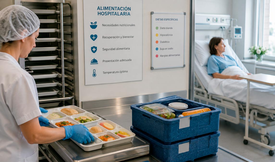 Importancia de los menús en la alimentación hospitalaria diaria