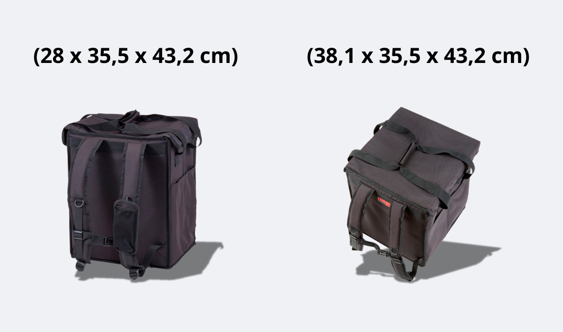 Mochilas delivery isotérmicas: comodidad y eficiencia en el reparto