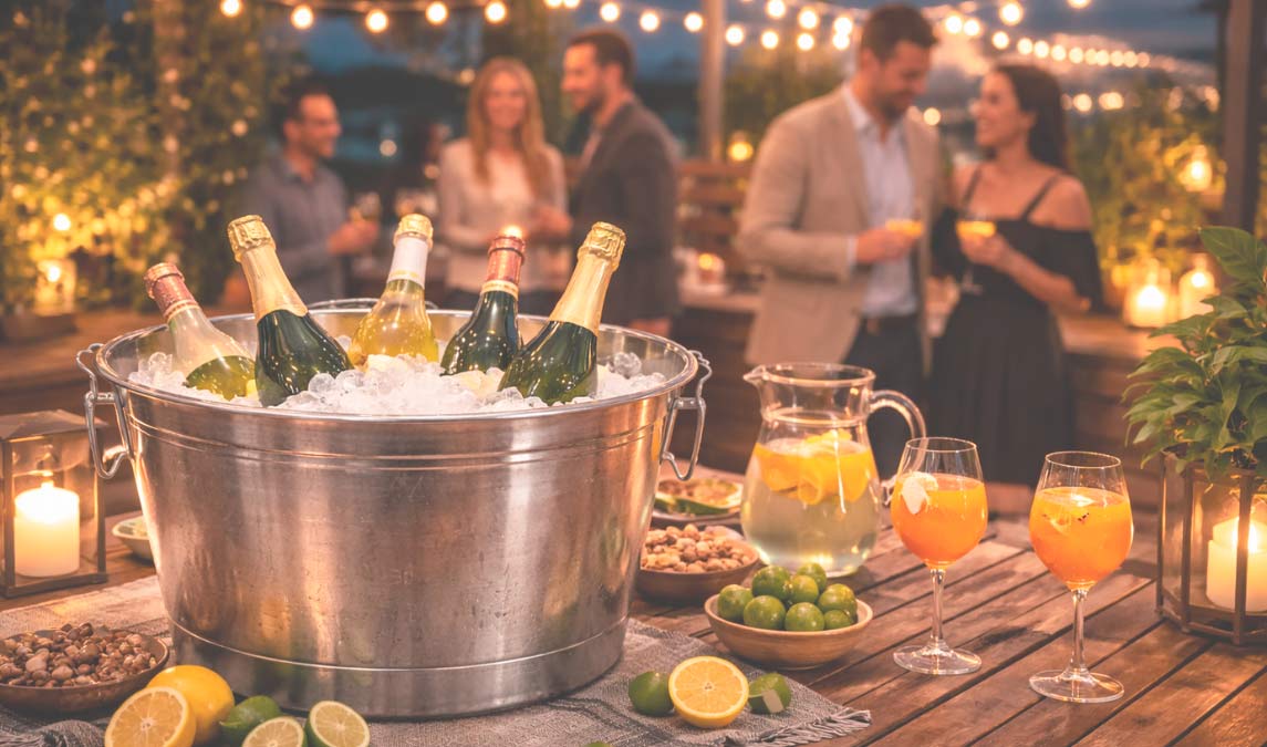 Cómo elegir una ponchera según el tipo de servicio o evento