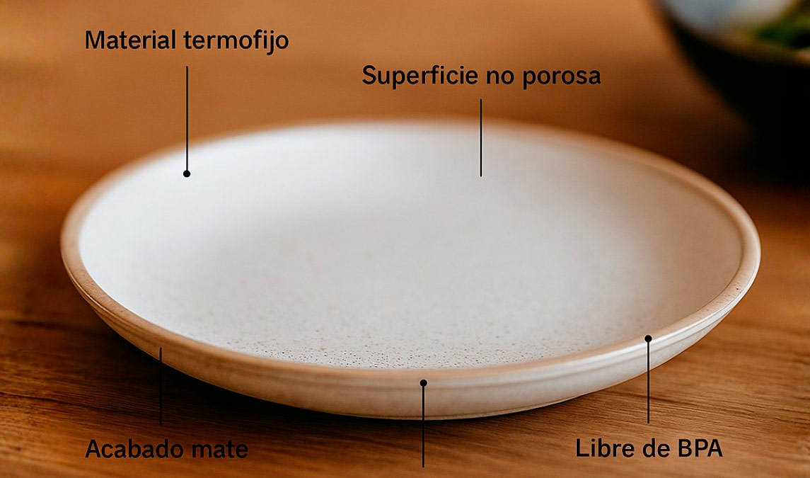 Características esenciales de las vajillas de melamina profesionales