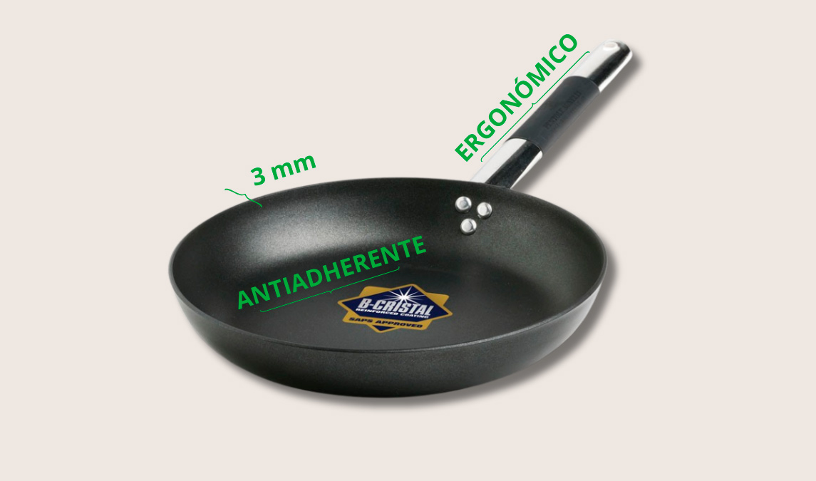 Características esenciales de las sartenes de aluminio