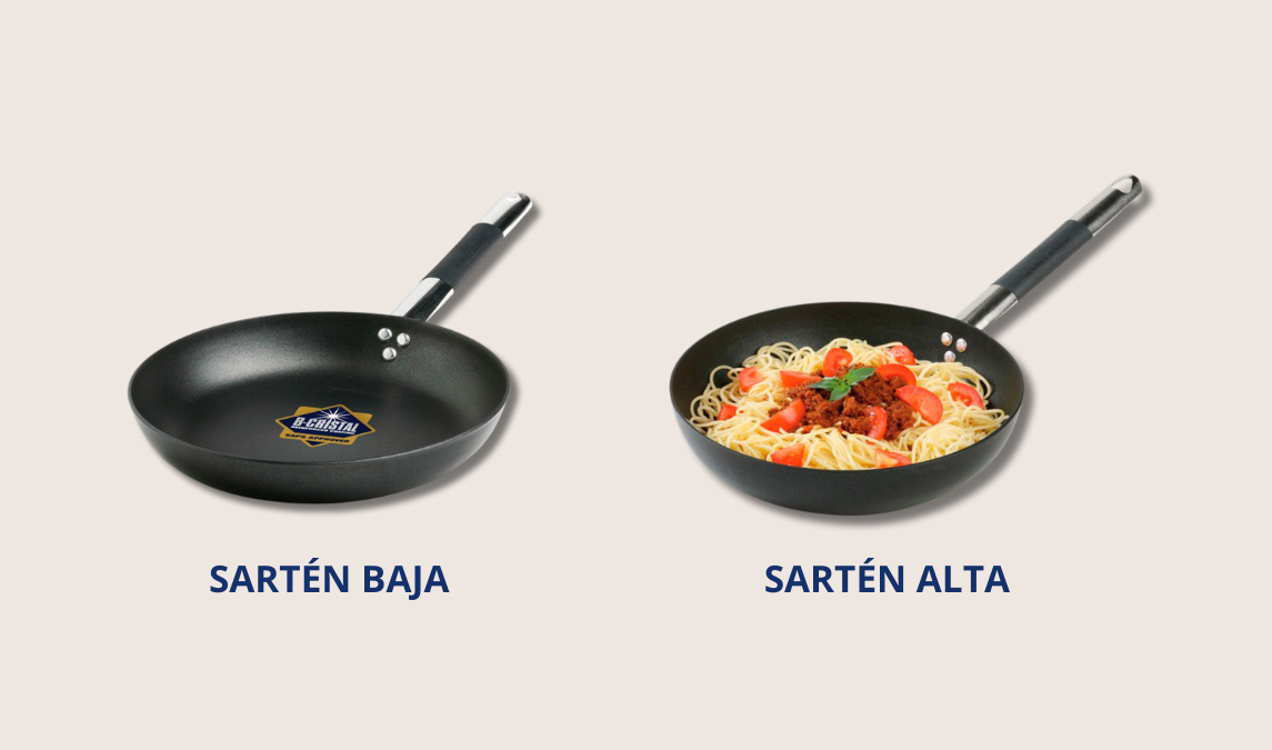 Qué tipo de sartenes de aluminio usan los mejores chefs en sus cocinas profesionales