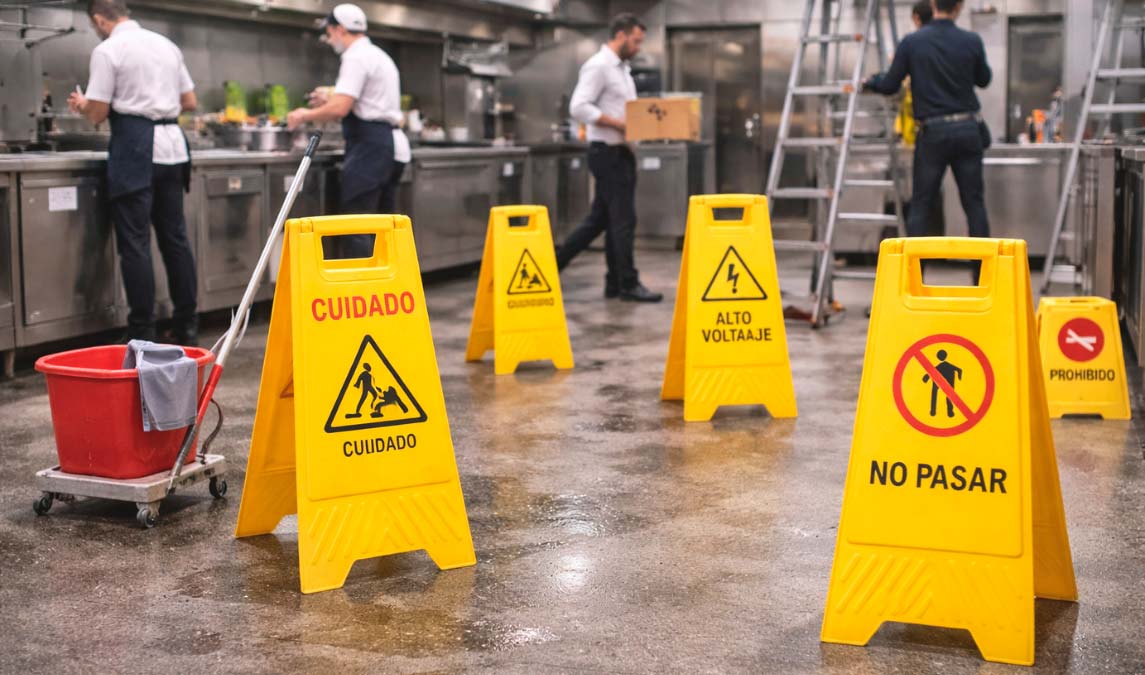 Por qué la señal de peligro es imprescindible en entornos profesionales