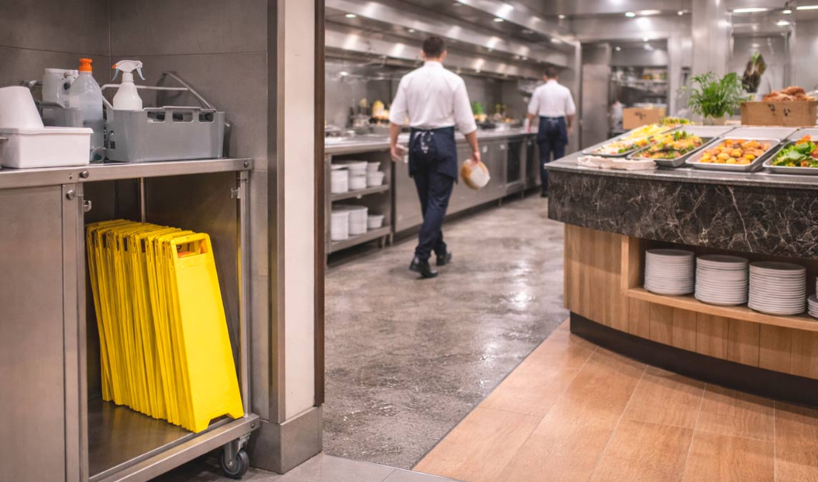 Ventajas de utilizar señal de peligro plegable en hostelería