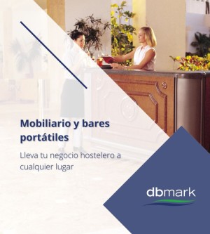 Mobiliario y bares portátiles: lleva tu negocio hostelero a cualquier lugar